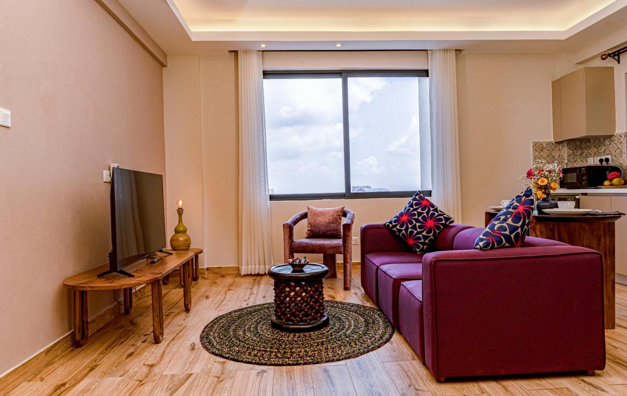 Elite One Bedroom Apartment,Swimming Pool, Gym, Workspace ,Wonderiss Homes Close Proximity To Gtc, Jw Mariott And Kempinski Nairobi Buitenkant foto