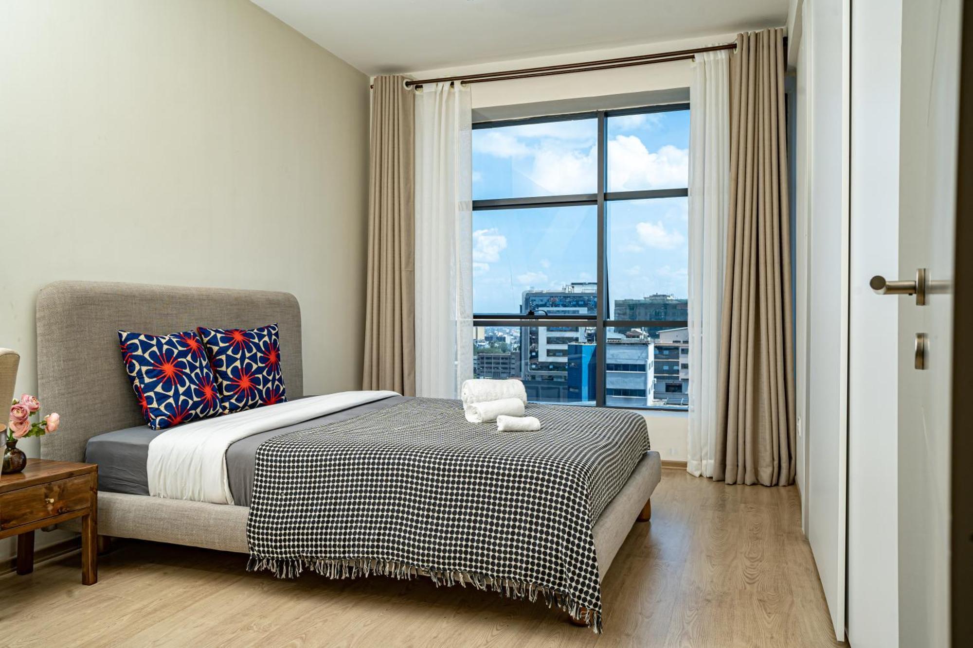 Elite One Bedroom Apartment,Swimming Pool, Gym, Workspace ,Wonderiss Homes Close Proximity To Gtc, Jw Mariott And Kempinski Nairobi Buitenkant foto